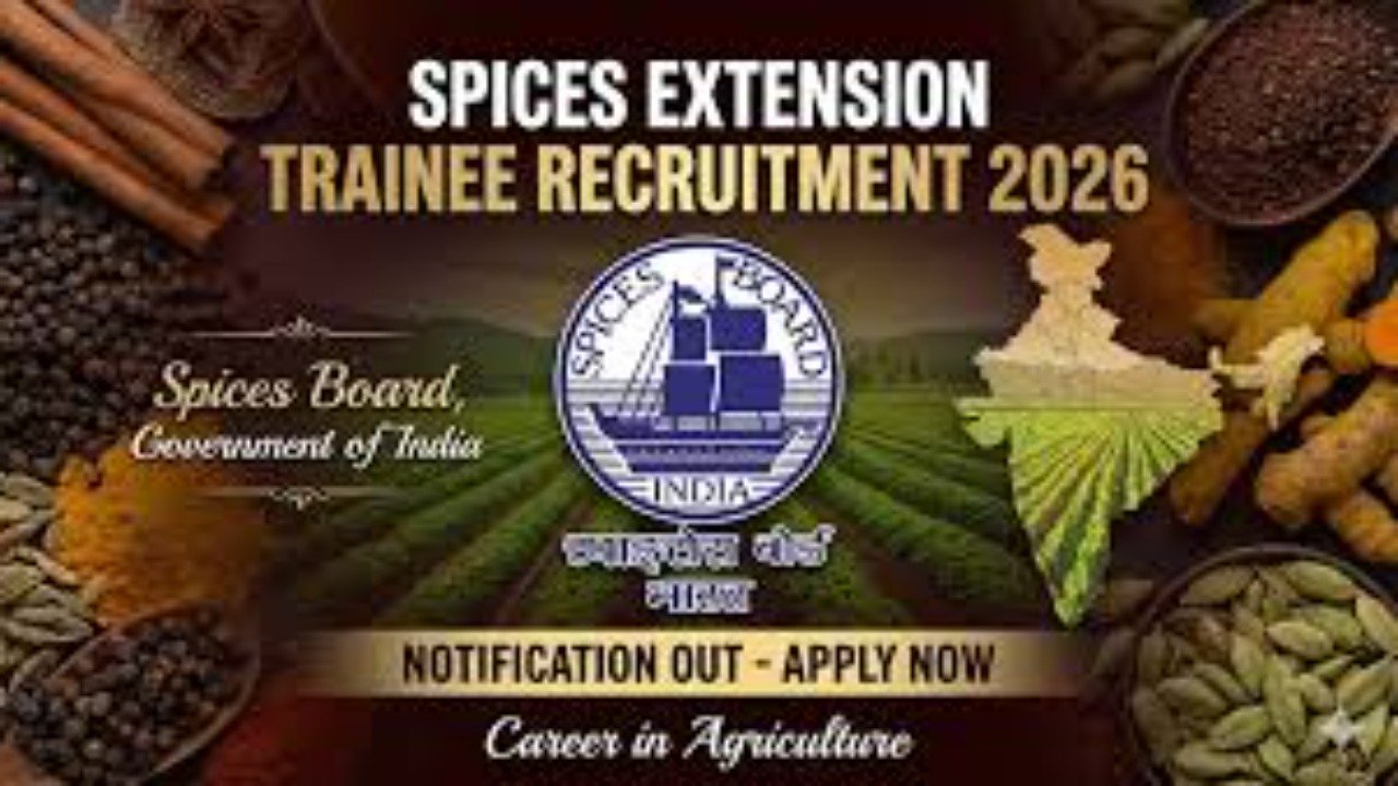 Spices Board Recruitment 2026