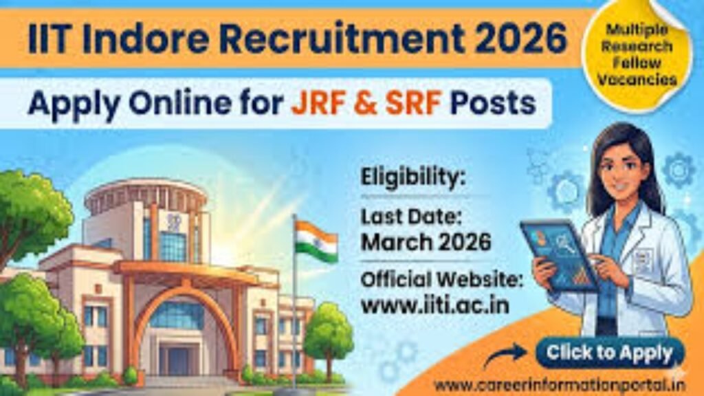 IIT Indore Recruitment 2026: JRF और Project Engineer पदों के लिए करें आवेदन