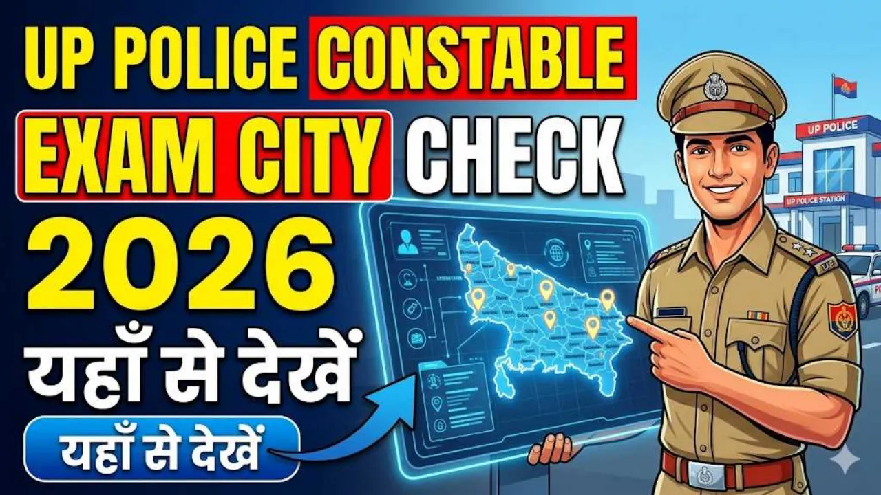 UP Police Constable Exam city slip download link 2026: परीक्षा सिटी स्लिप जारी, 8, 9, 10 जून को होगी परीक्षा, ऐसे डाउनलोड करें @uppbpb.gov.in